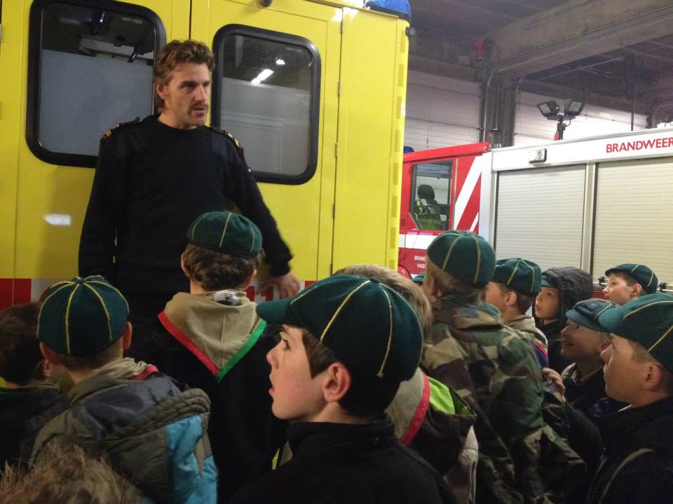 Sint-Martinus den XIIde - Bezoek Brandweer Welpen Kiewit